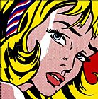 Girl With Hair Ribbon roy lichtenstein by 2010